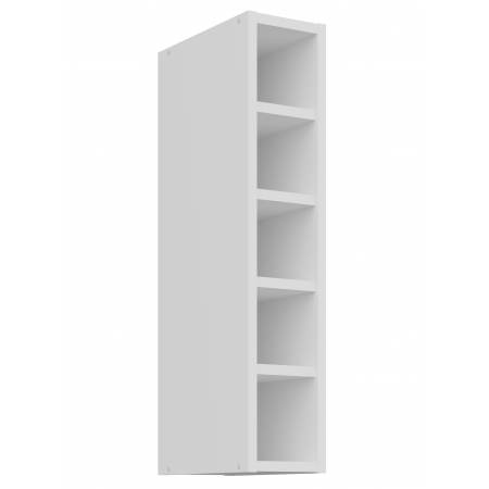 Szafka kuchenna 15 cm otwarta górna CREMA biały mat 15 G-72 OTW